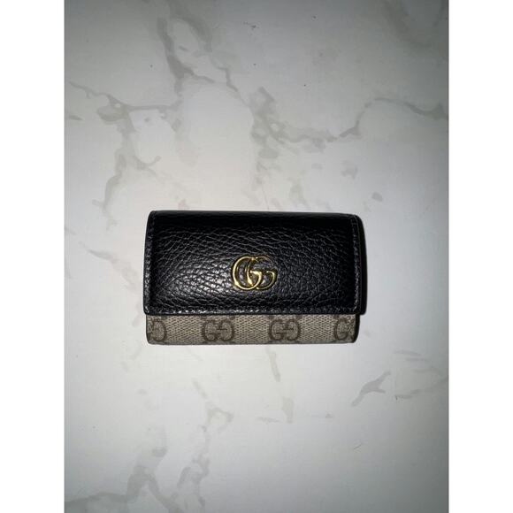 Gucci Key Wallet in Black Leather - Excellent Condition - Picture 1 of 4